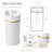 16'' Round Freestanding Bathroom Vanity with Ceramic Sink and Soft-Close Storage-1295368369