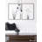 Boubacar 3 - Light Black Cluster Pendant