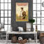 An Old Man Who Loves Golf - Reproduction d'art graphique sur toile tendue 1 pièce-2009868752
