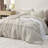 Bedsure Prewashed Pinch Pleat Bedding Sets-105529659-105529667