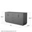 Base de meuble-lavabo double 72 po Icon-97548044