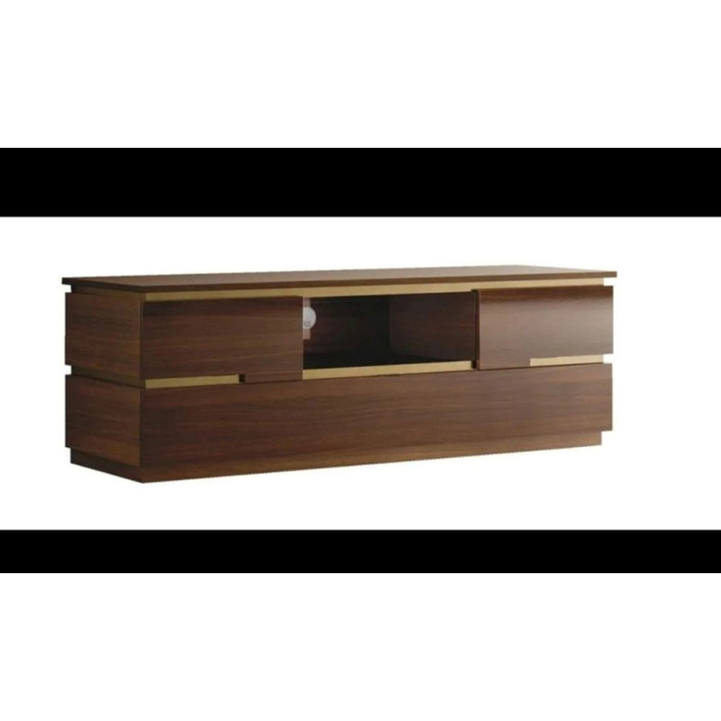 Unfinished TV Stand for TVs up to 28" with Fireplace Included