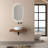 Oleggio Metal Flat Wall Mirror-1686788079