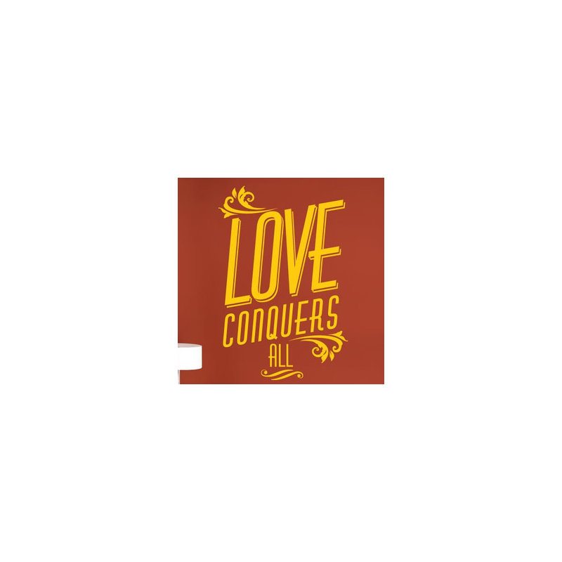 Wall Decal, Dark Yellow, Large