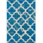 Tapis intérieur / extérieur turquoise / beige Sarno-19072967