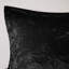Édredon en velours double / grand - noir, losange, lavable à la machine, oreiller inclus noir pour le rembourrage, conception, inclus-128674513-128674517