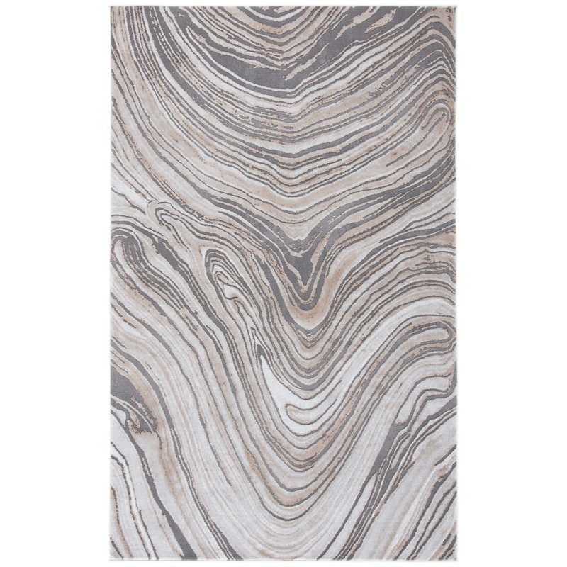 Aneas Performance Abstract Rug, Rectangle 2'7" x 5'