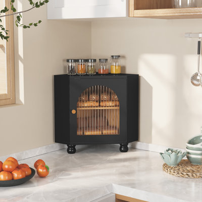 2-Layer Bread Box For Kitchen Countertop