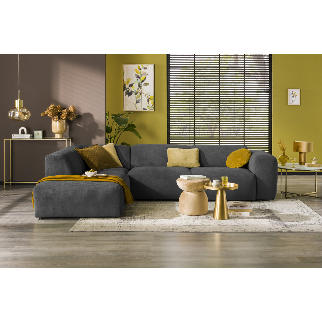 Ecksofa Chiodo - großes Sofa Element - Ottomane