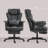 Executive Office Chair, 400LBS Big And Tall Office Chair With Foot Rest, Microfiber Computer Desk Chair With Lumbar Support, Reclining Function And Wide Seat-1795904784