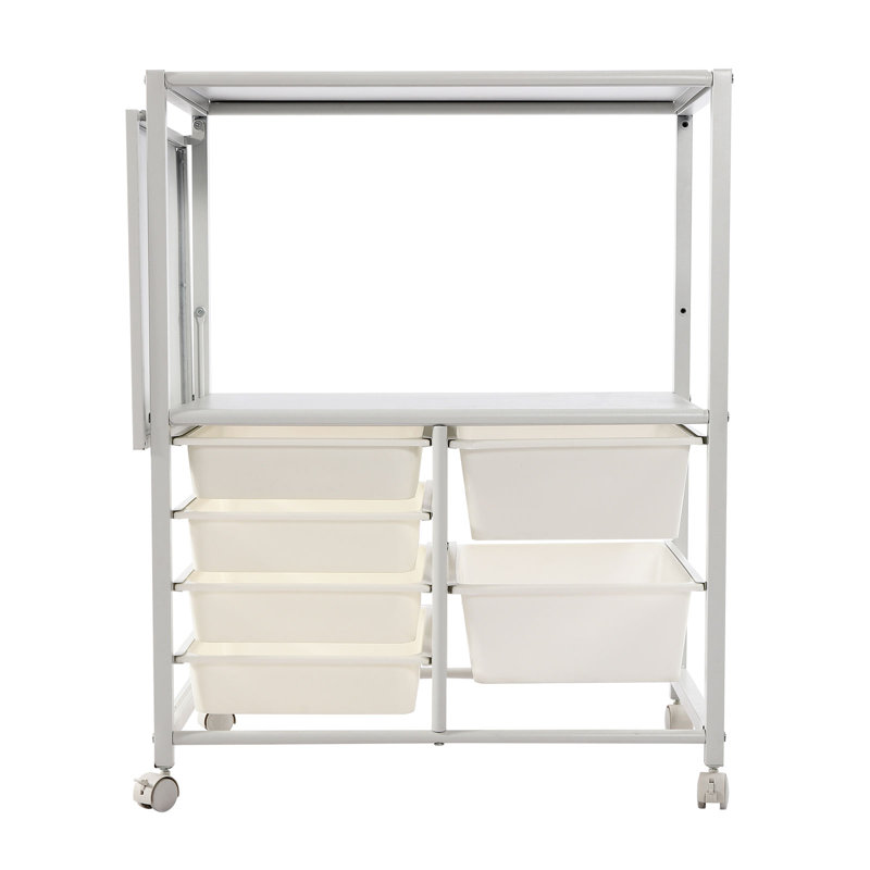 2-Tier Organizer Shelf,  Freestanding Space Saver Storage Shelf