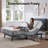 Zero Gravity Adjustable Bed with Upholstered Headboard