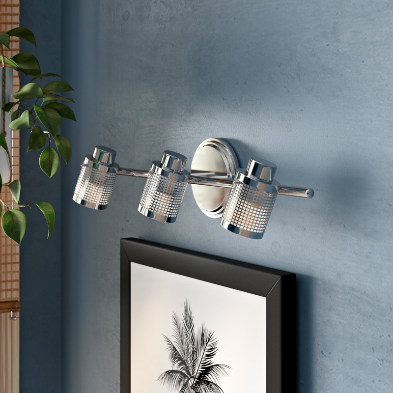 Keimaya 22.5'' 3 -Light Fixed Track Track Kit with Dimmable and Adjustable Head
