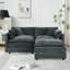 Canapé-lit en chenille moderne avec repose-pieds-1076184506-1076184510