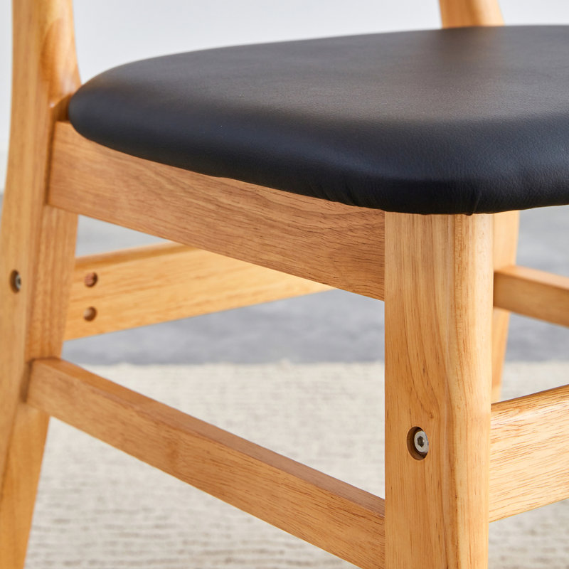 Table et chaise pliables: plateau de table en pierre frittée usée, pieds en bois d'hévéa, coussins confortables en polyuréthane, bureau d'étude avec sièges rembourrés robustes