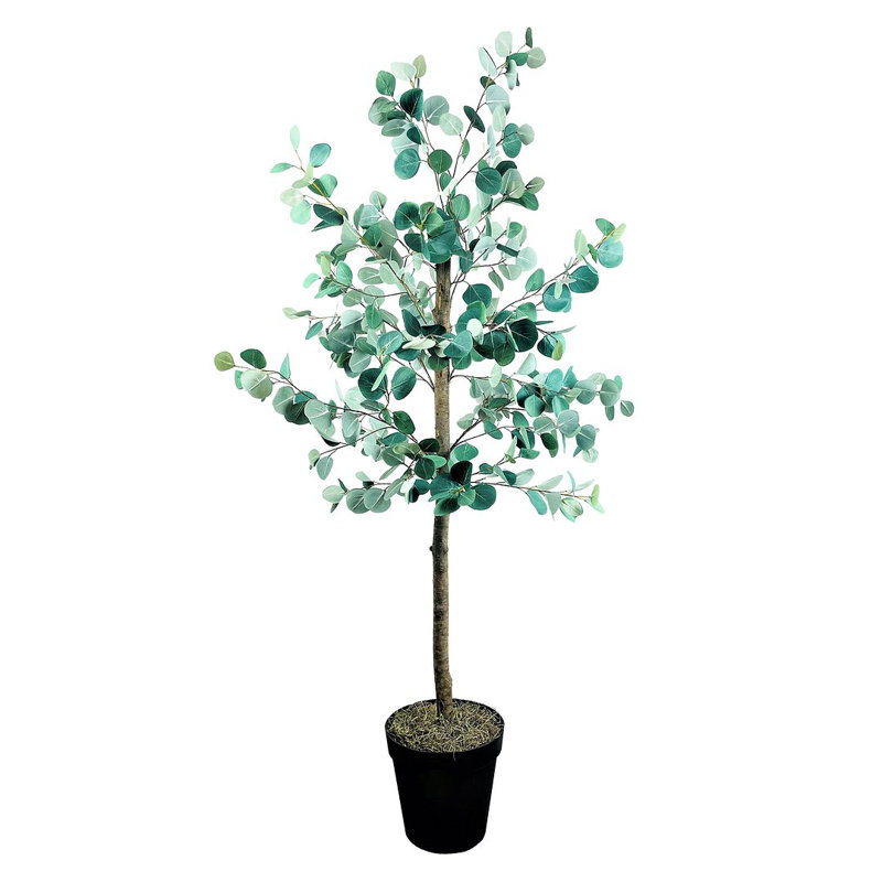Locksley 72'' Faux Eucalyptus Tree in Pot