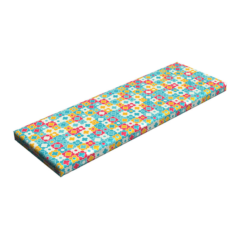 Coussin de siège intérieur / extérieur, Yellow/Red/Blue