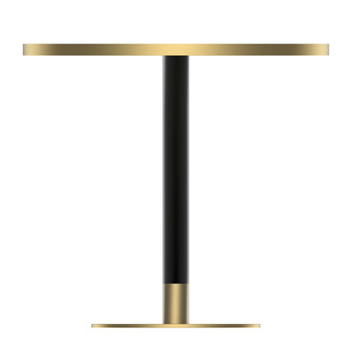Table bistro ronde de 31,5 pouces avec plateau en faux marbre et plateau en métal robuste, facile à assembler, diamètre de la structure en métal robuste