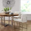 Frozen Fabric Upholstered Side Chair
