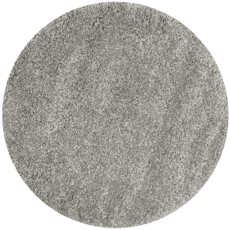 Saltash Solid Colour Area Rug, Round 201 cm