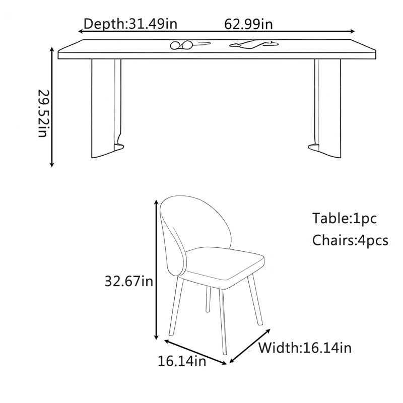 Skelmersdale, 29.52"H x 62.99"L x 31.49"W