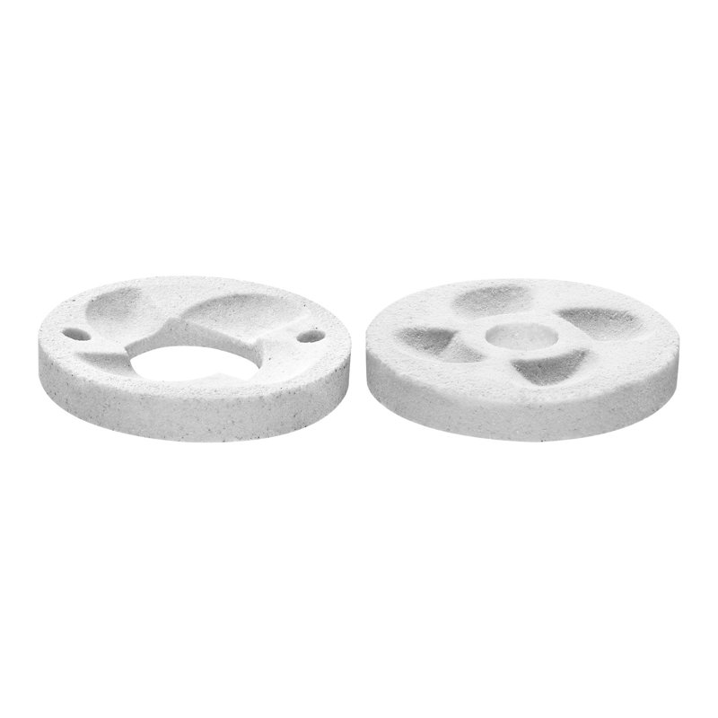 2 PCS feuilles de broyage pour moulin à grain électrique, disques de broyage à sec et humide, plaques de broyage de remplacement compatibles avec le moulin à épices à maïs GM-002