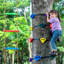 Trousse d'escalade Ninja Tree 12 prises d'escalade 6 sangles
