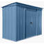 Classic Steel Storage Shed, 8X4, Blue Grey-67124300