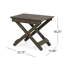 Table pliante 22,75 po