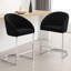 Tabouret de comptoir rembourré Chylee-221248210-220024280