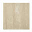 Table basse beige en travertine