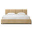 Lit plateforme tapissier Venice - Sable - Très grand-87622519-124919818