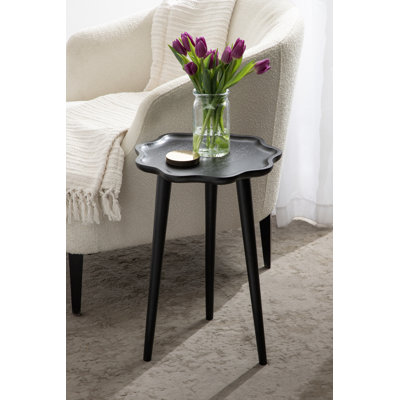 Table de bout en bois massif Kalid