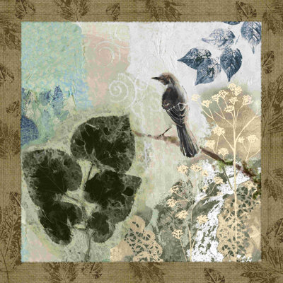 Bird Border 2 - Impression sur toile tendue
