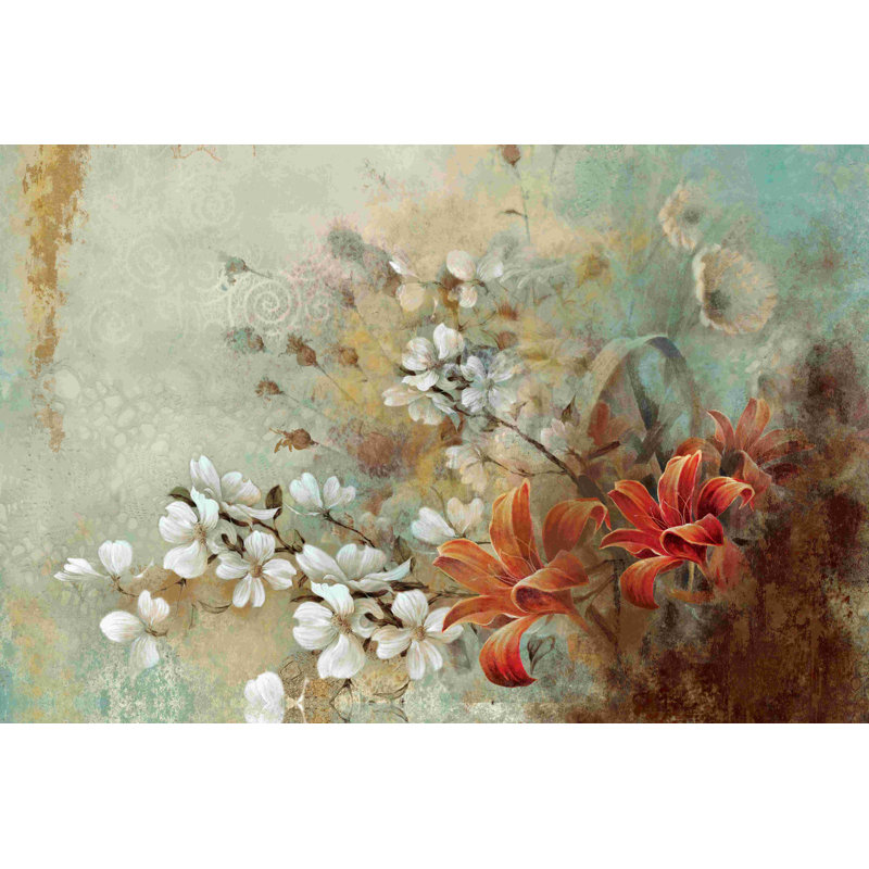 Floral Bunch - Impression sur toile tendue, H 8 po x l 12 po