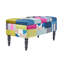 Polyester Blend Upholstered Storage Bench