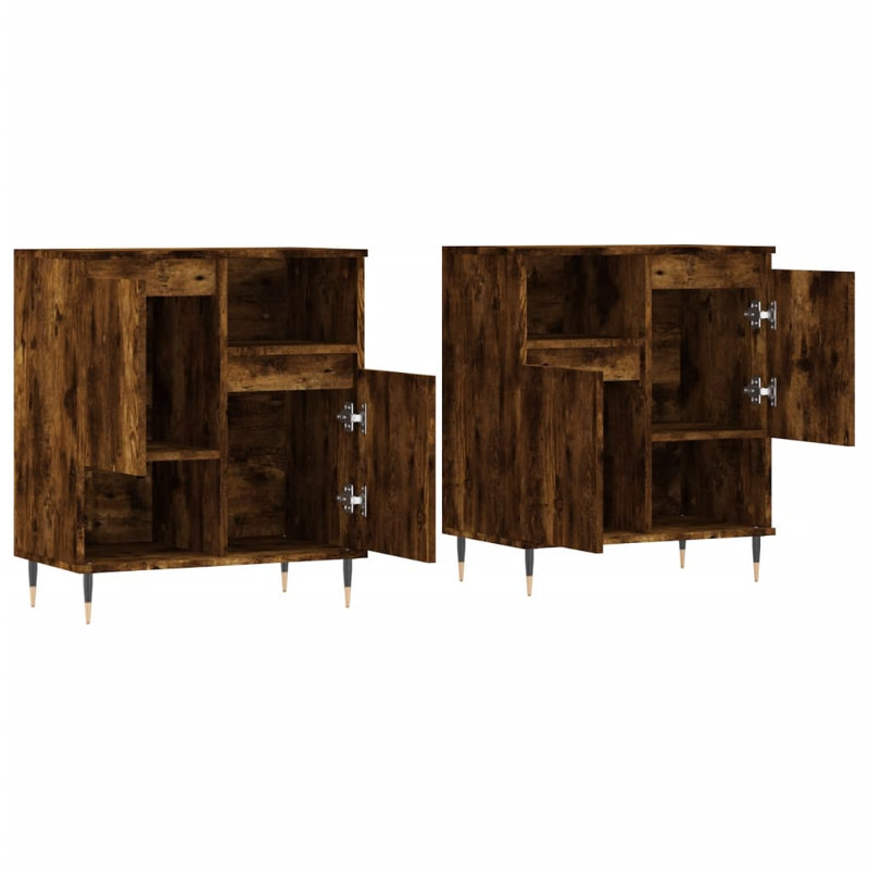 Tana 120cm Sideboard, Smoked Oak