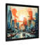 Paysage urbain d'Atlanta, coucher de soleil II - Art mural d'Atlanta-1009068236-1009068238