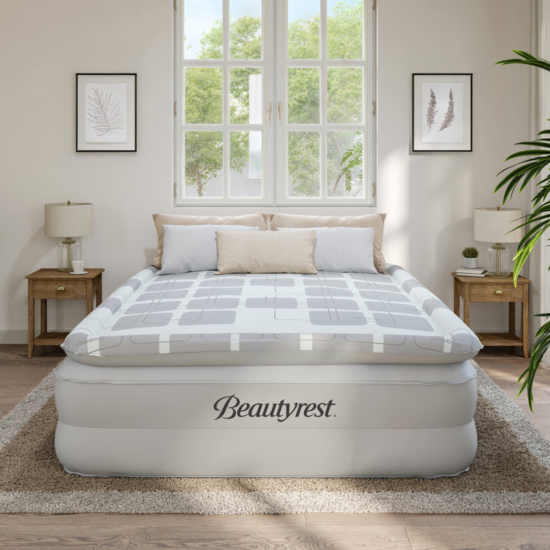 Matelas gonflable avec mousse à mémoire de forme 20 po Beautyrest