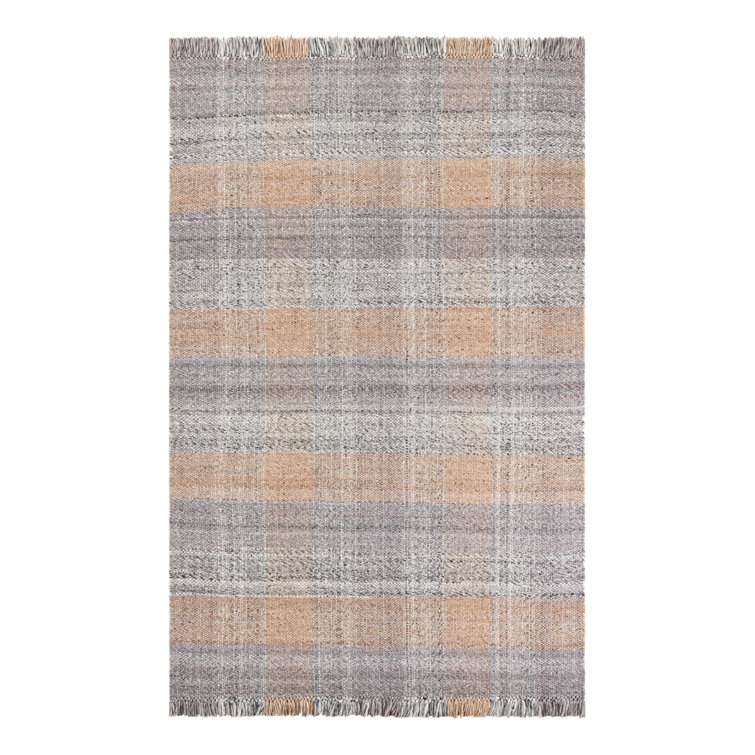 Eco Plaid Indoor Outdoor Washable Plaid Indoor / Outdoor Rug