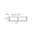 Multilayer solid wood stainless steel coffee table-105550726