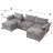 Modular Sectional Sofa, Multifunctional Living Room Furniture-2090101589
