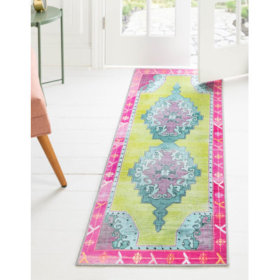 Tapis traditionnel bleu oppi