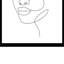 «Beautiful Woman's Face», reproduction de cadre photo