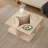 Round to Square Block Modular Coffee Table