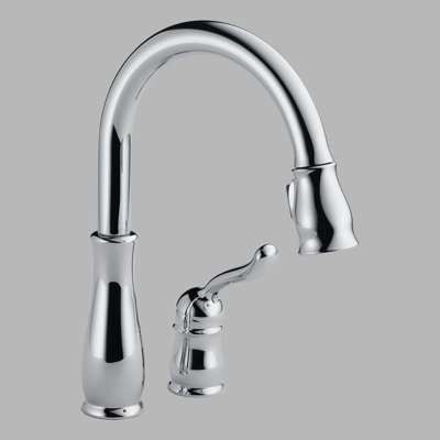 Leland Pull Down Single Handle Kitchen Faucet with MagnaTite® Docking and Diamond Seal Technology