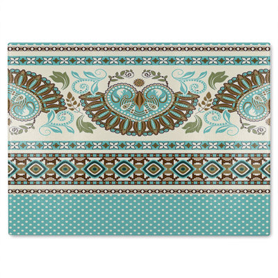 Egyptian Greek Roman Style Glass Chopping Board