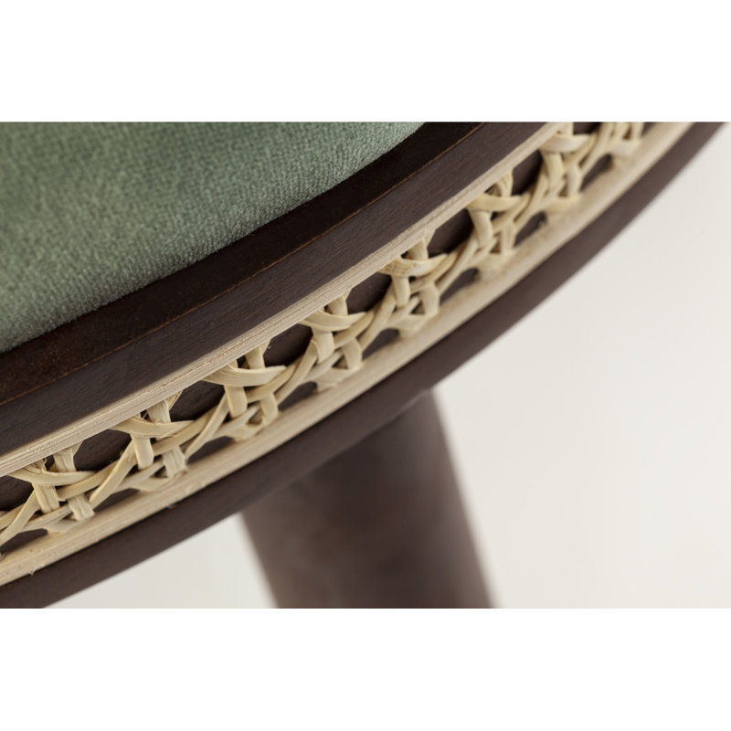 Alma Upholstered Dining Chair, Kiwi Velvet