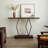 Nordic style diamond-shaped console table-1395670772