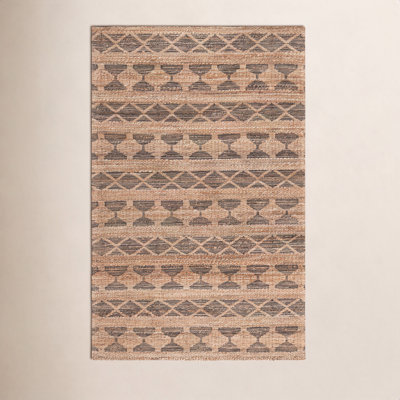 Hand-Woven Geometric Performance Rug